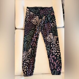 Calvin Klein Multicolor Animal Print Leggings
